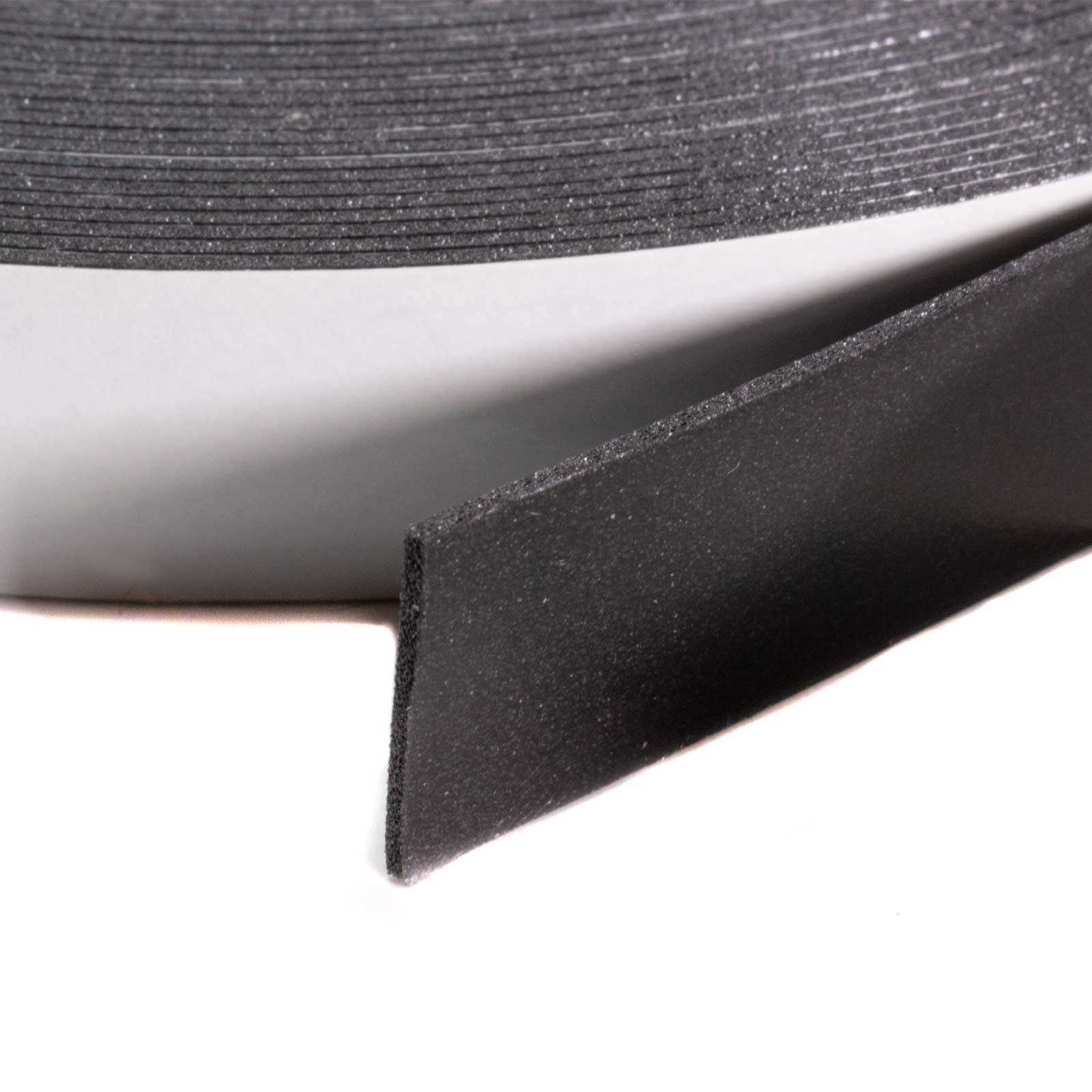Doppelseitiges Schaumstoff Klebeband schwarz 19mm x 14m-2