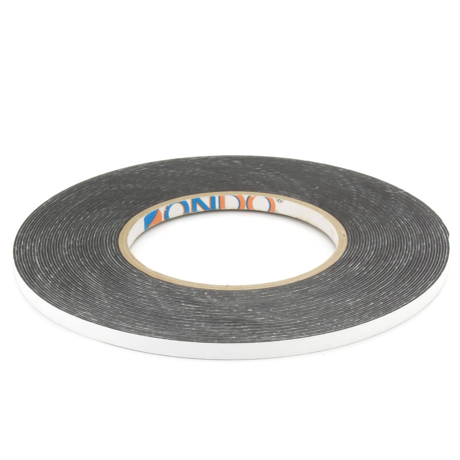 Doppelseitiges Schaumstoff Klebeband schwarz 6mm x 14m