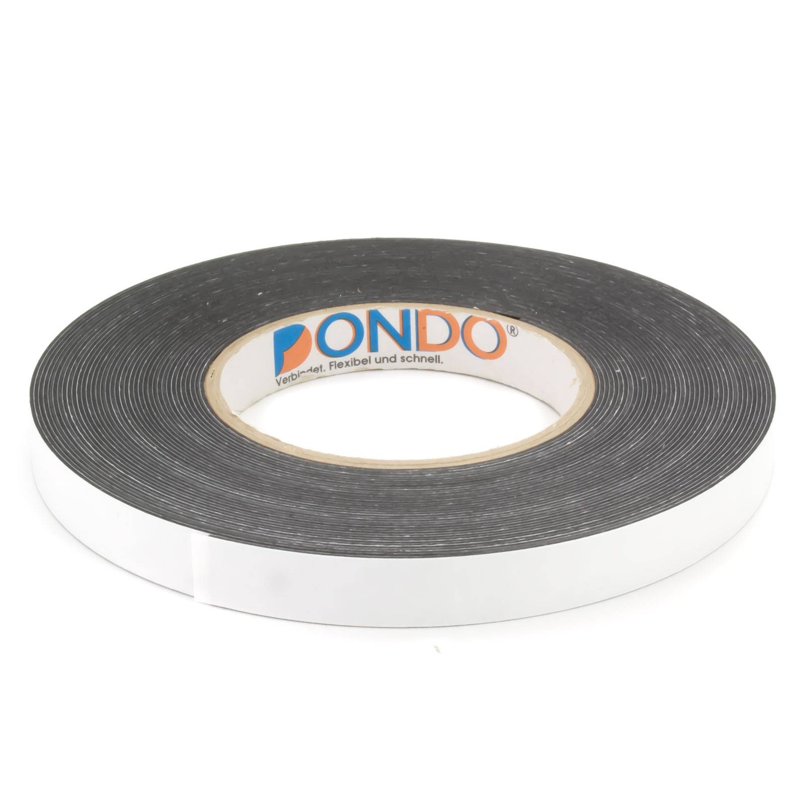 Doppelseitiges Schaumstoff Klebeband schwarz 15mm x 14m