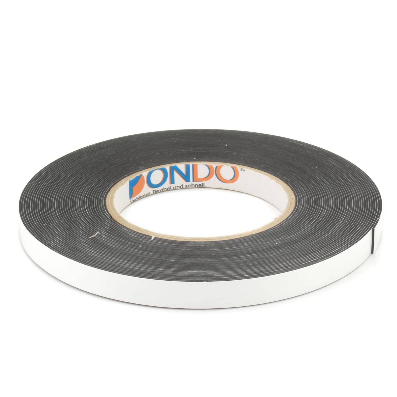 Doppelseitiges Schaumstoff Klebeband schwarz 12mm x 14m