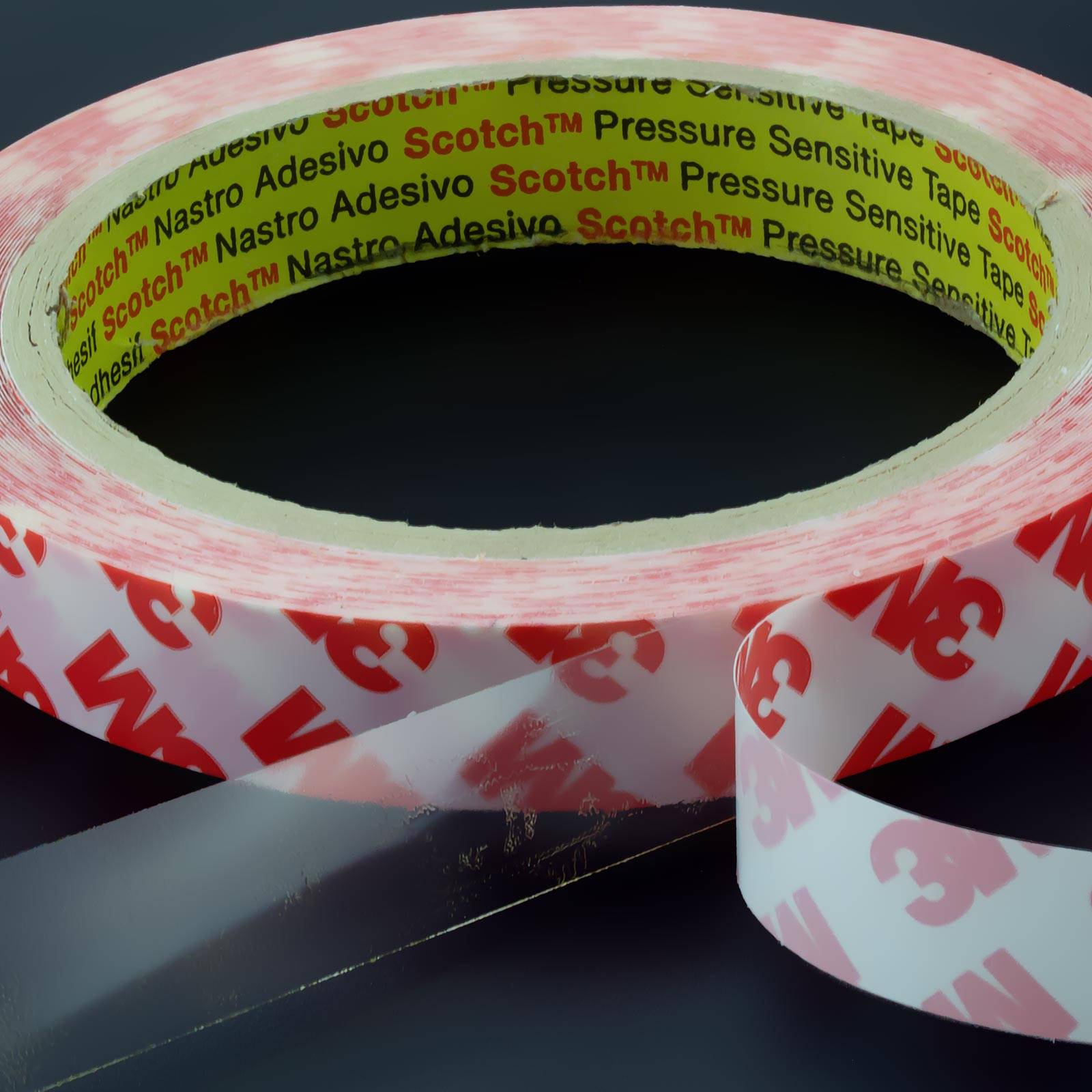 3M GPT-020F doppelseitiges Klebeband transparent 12mm-2