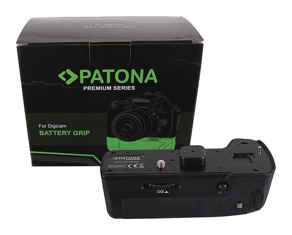 PATONA Premium Batteriegriff f. Panasonic GH5 DMW-BGGH5RC f. 1 x DMW-BLF19 Akku inkl. Fernbedienun-0