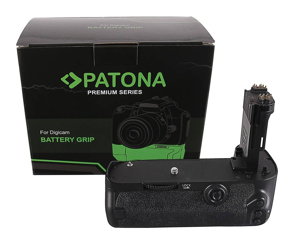 PATONA Premium Batteriegriff f. Canon EOS 5D Mark III 5DS 5DSR BG-E11H f. LP-E6 Akkus inkl. IR Fer-0