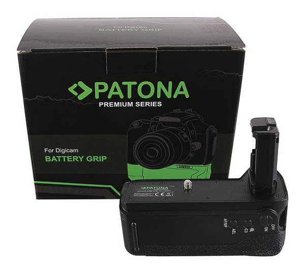 PATONA Premium Batteriegriff f. Sony A7 II, A7M2 A7R2 VG-C2EMRC f. 2 x NP-FW50 Akkus inkl. Fernbed