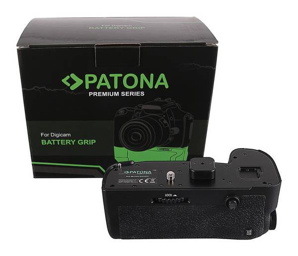 PATONA Premium Batteriegriff f. Panasonic G9 DMW-BGGH9RC f. 1 x DMW-BLF19 Akku inkl. Fernbedienung