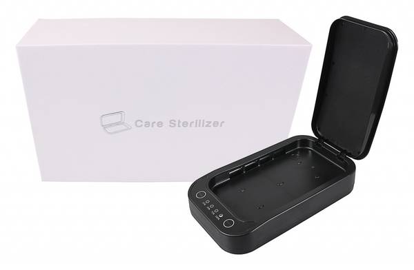 PATONA Mobiles Sterilisationsgerät VM2 für Uhren Schmuck Smartphones usw. schwarz
