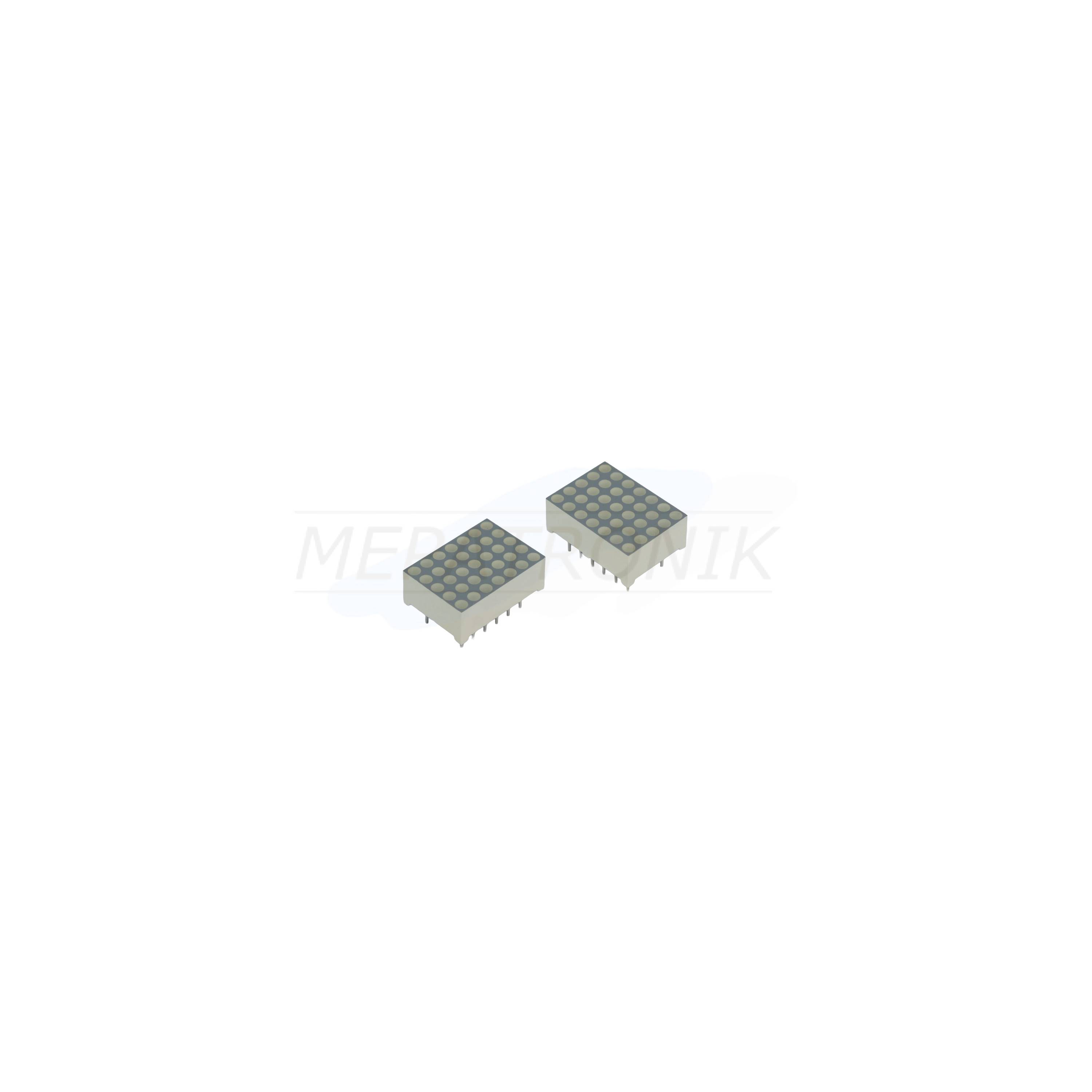 TA07-11SURKWA 5X7-MATRIX-ANZEIGE LEUCHTDIODE ROT THT Kingbright | Set 28 Stück-0
