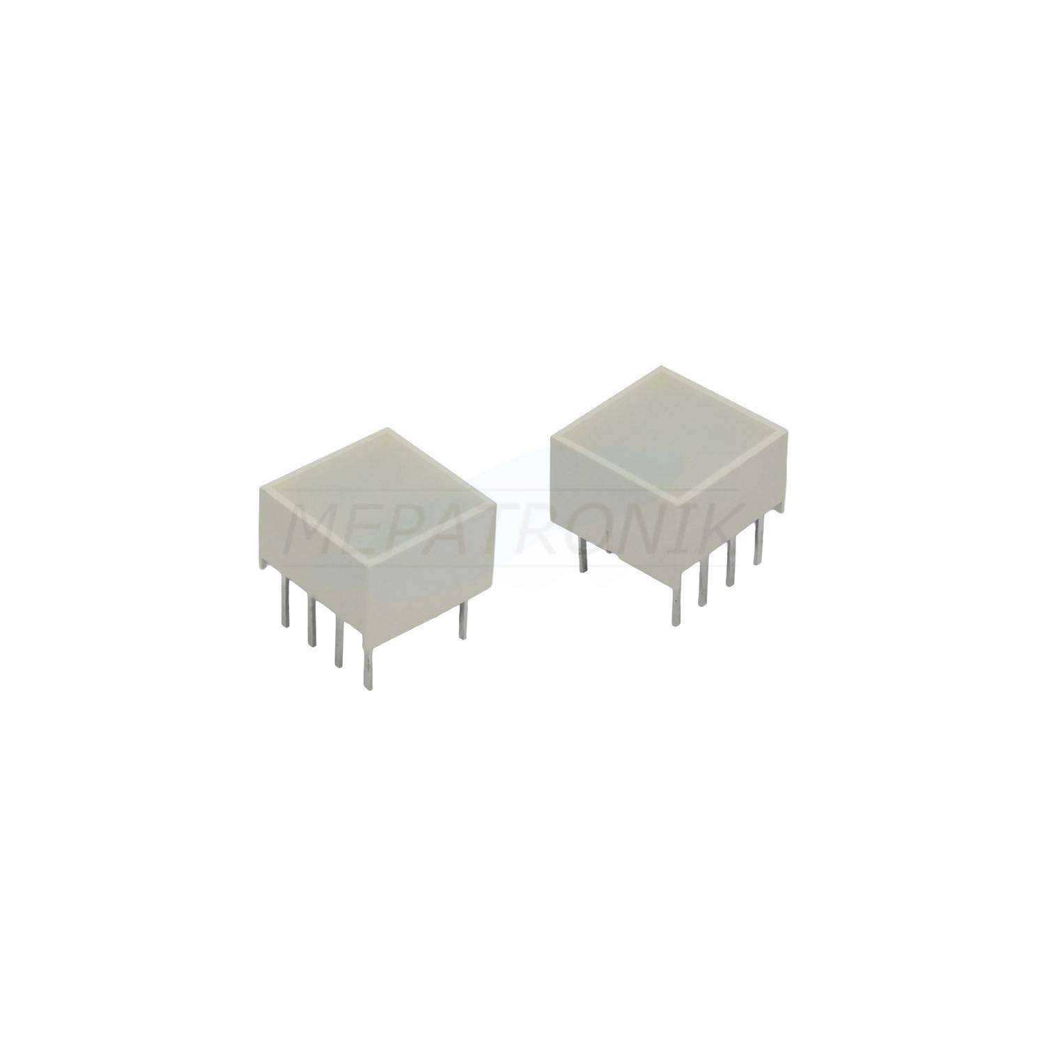 KB-2755SYKW LED8.89MMX8.89MM WEISS DIFFUS LIGHT BAR LEUCHTDIODE GELB THT Kingbright | Set 50 Stück-0