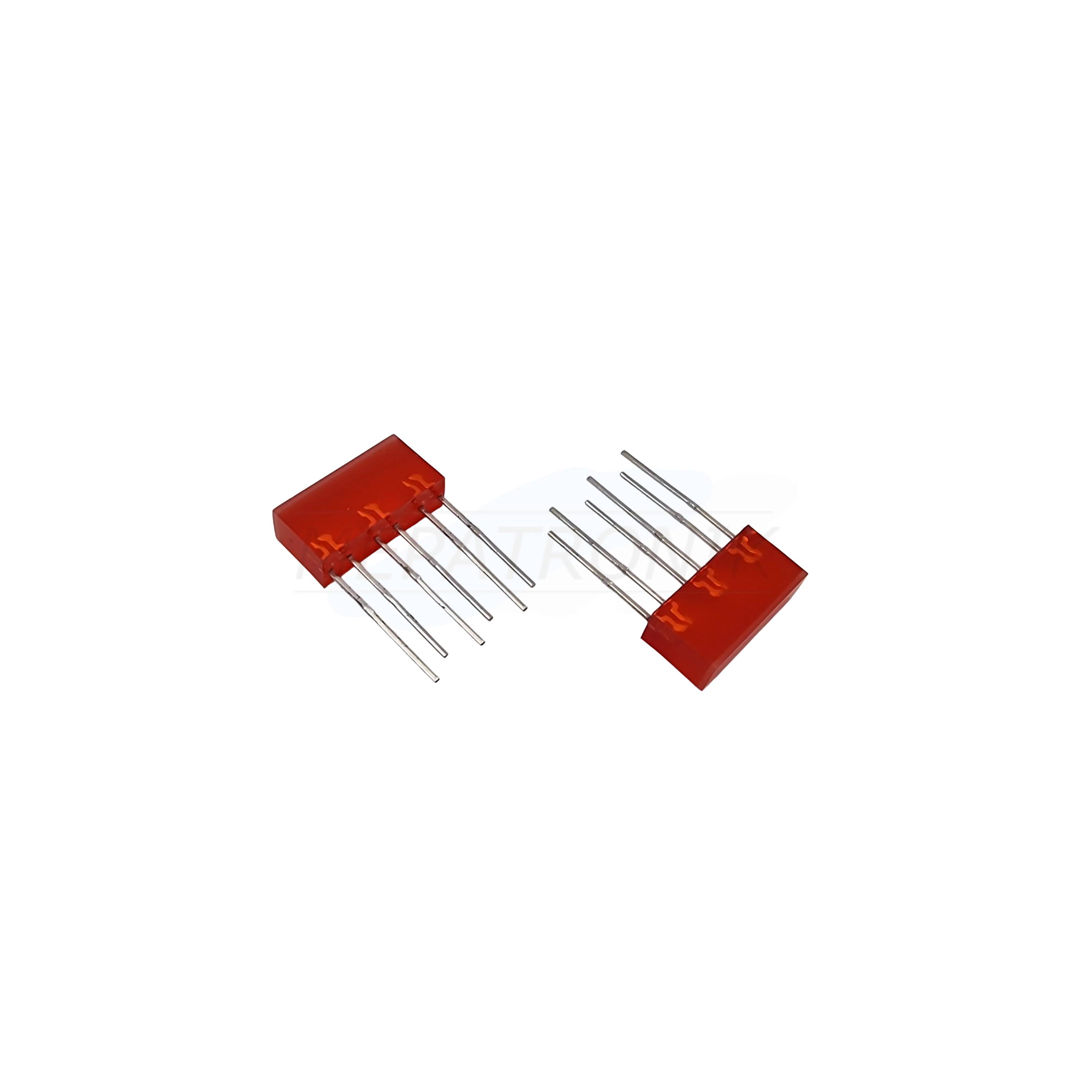 L-845/3IDT LED5X16MM ROT RECHTECKIG LEUCHTDIODE THT Kingbright-0