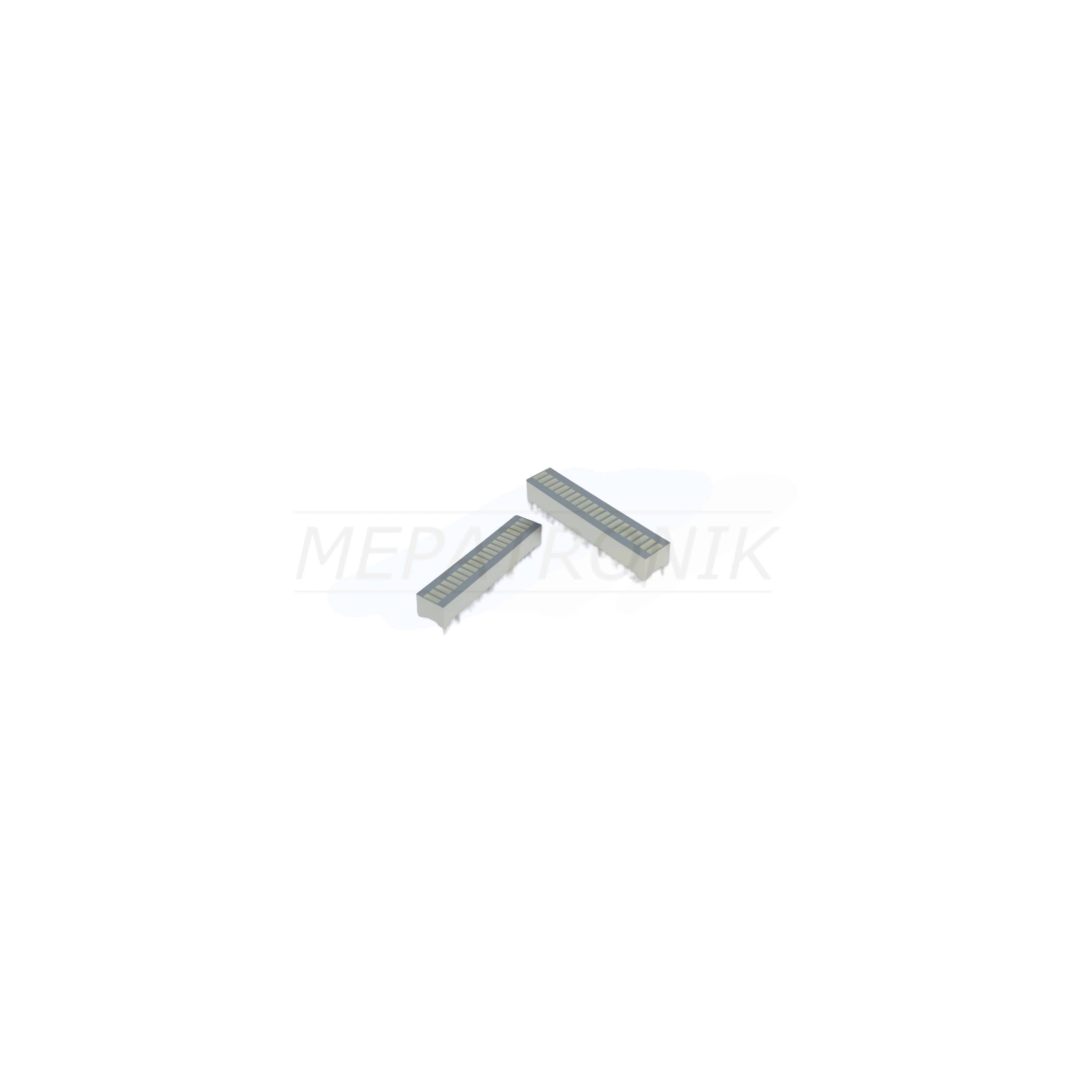 DC-20/20GWA 20-SEGMENT-ANZEIGE LEUCHTDIODE GRÜN THT Kingbright | Set 10 Stück-0