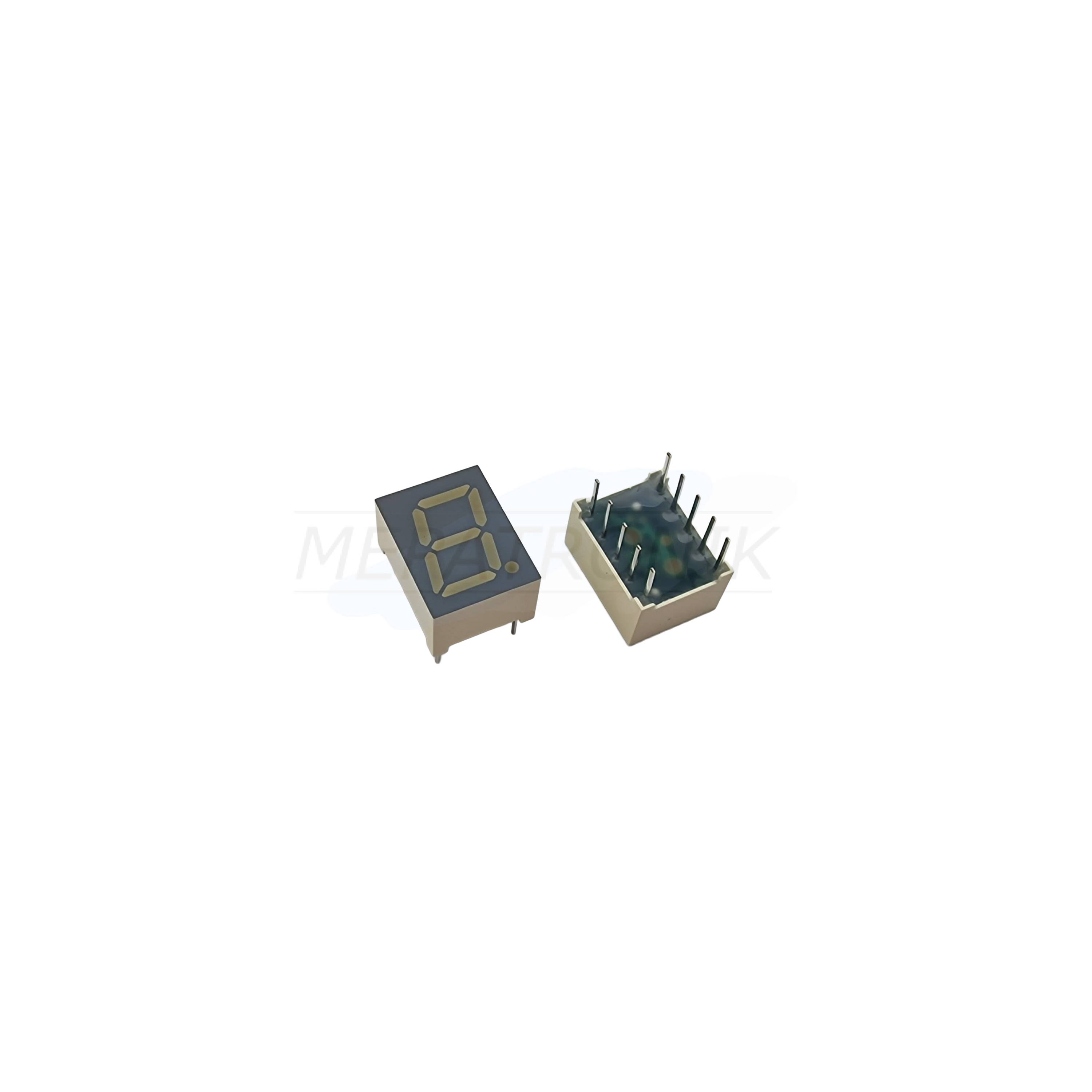 SA39-11EWA 7-SEGMENT-ANZEIGE 9.9MM LEUCHTDIODE ROT THT Kingbright | Set 39 Stück-0