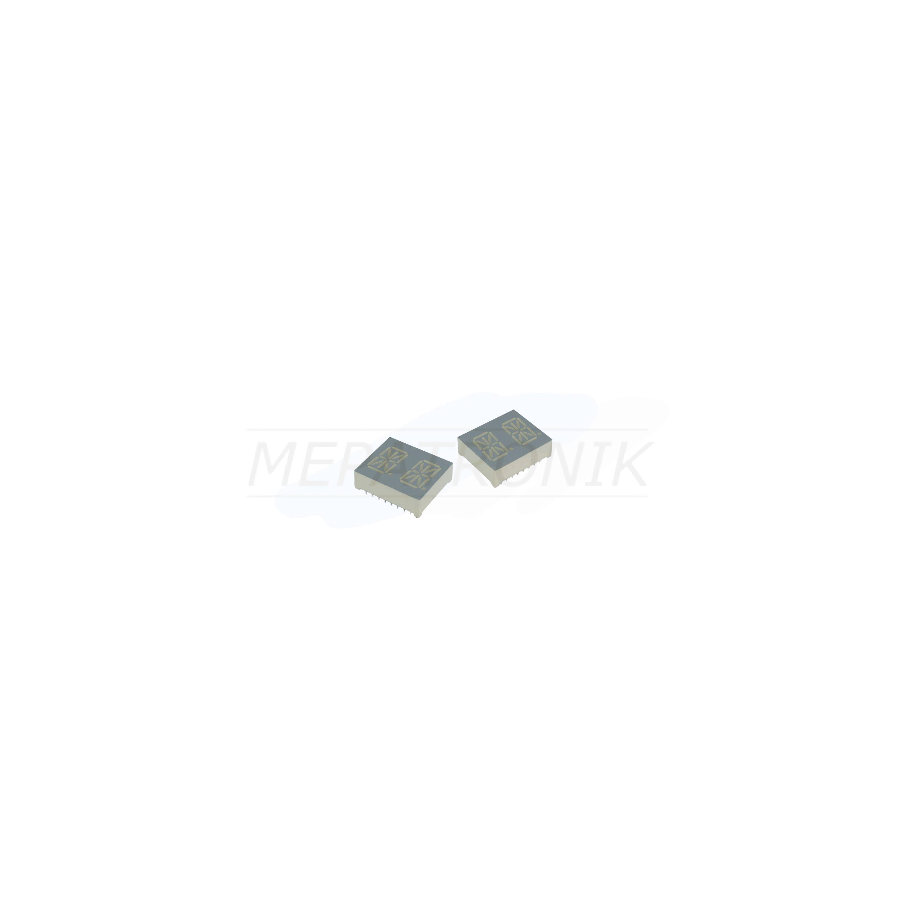 PDA54-11EWA 14-SEGMENT-ANZEIGE-2 ZEICHEN LEUCHTDIODE ROT THT Kingbright | Set 20 Stück-0