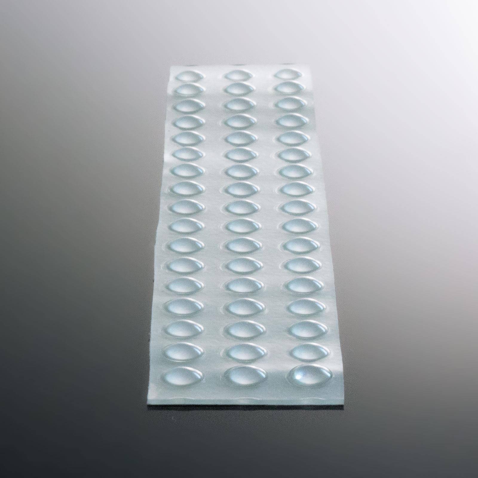 Elastikpuffer transparent Bumpondo 6,4 x 1,9mm 51 Stück-2