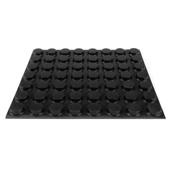 3M SJ5012 Bumpon Elastikpuffer schwarz 56 Stück