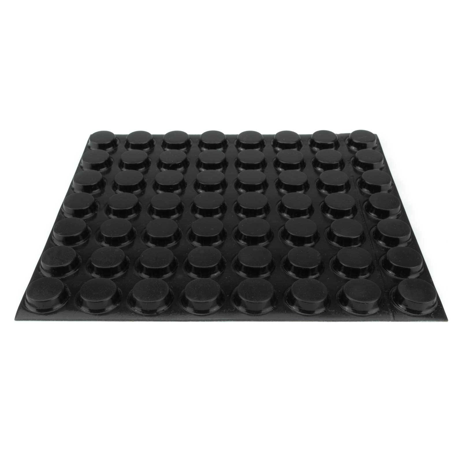 3M SJ5012 Bumpon Elastikpuffer schwarz 56 Stück-0