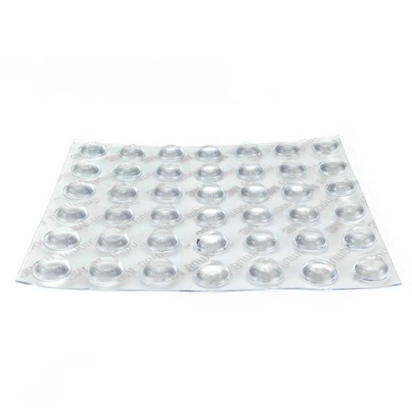 3M SJ5378 Bumpon Elastikpuffer transparent 42 Stück