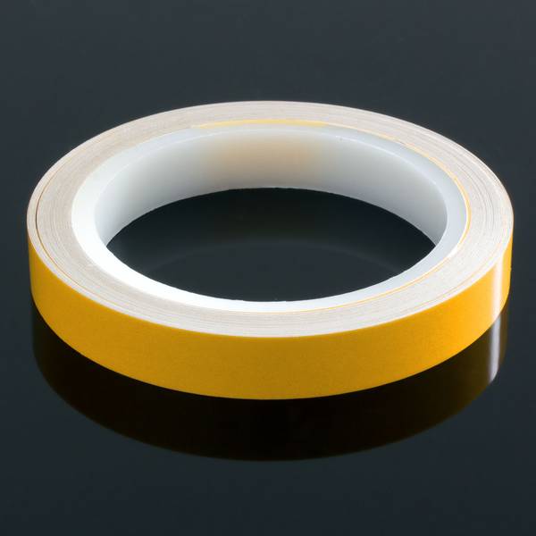 3M 610C Reflektierendes Klebeband Reflexfolie Gelb 15mm x 10 Meter