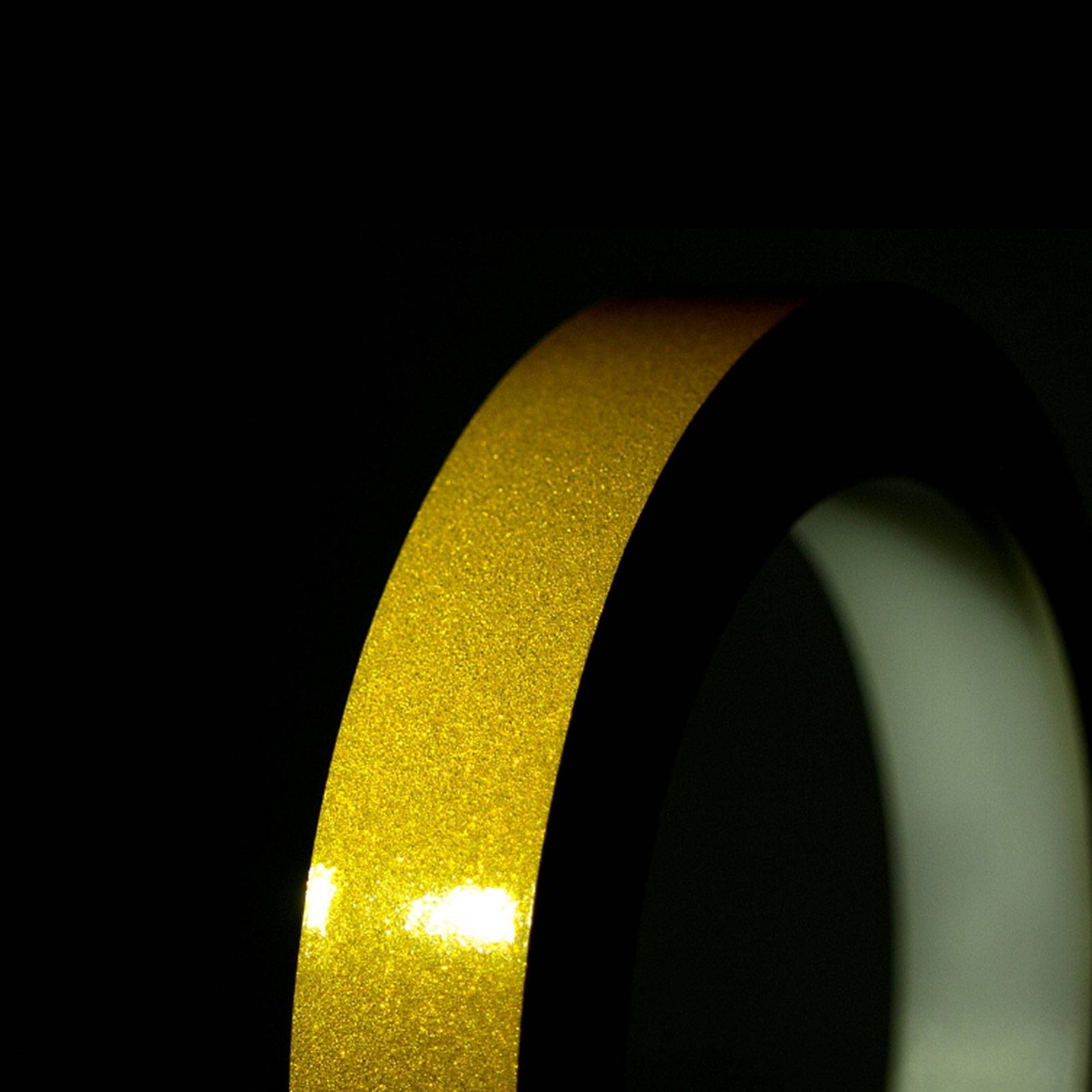 3M 610C Reflektierendes Klebeband Reflexfolie Gelb 15mm x 10 Meter-1
