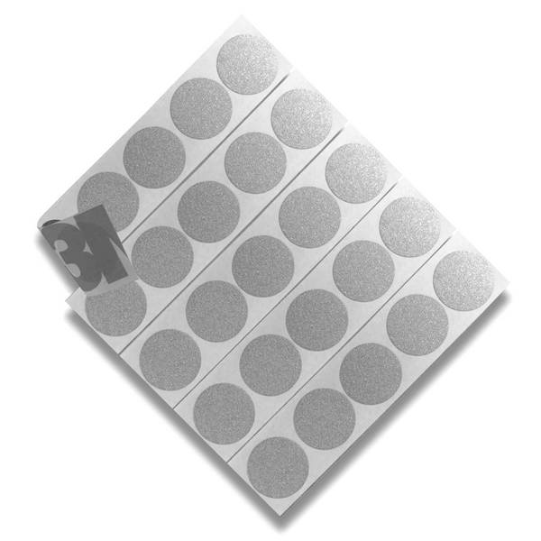 3M 610C Reflektorfolie Punkte D20mm 25 Stück Silber