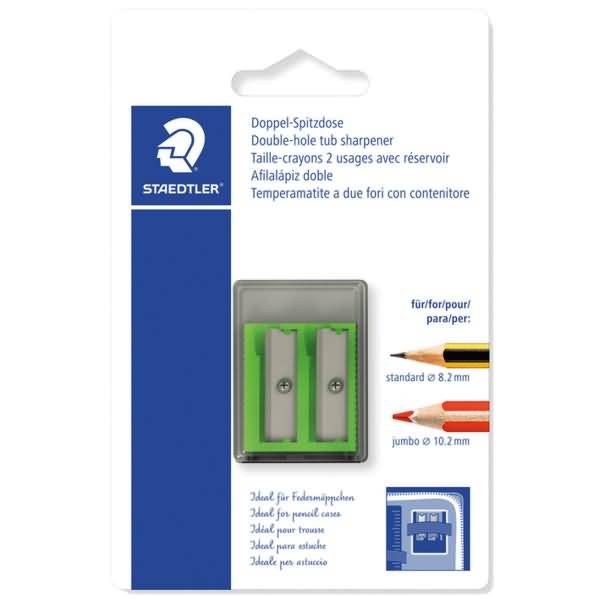 Doppelspitzdose 8,2/10,2mm farbig sortiert Blister-1
