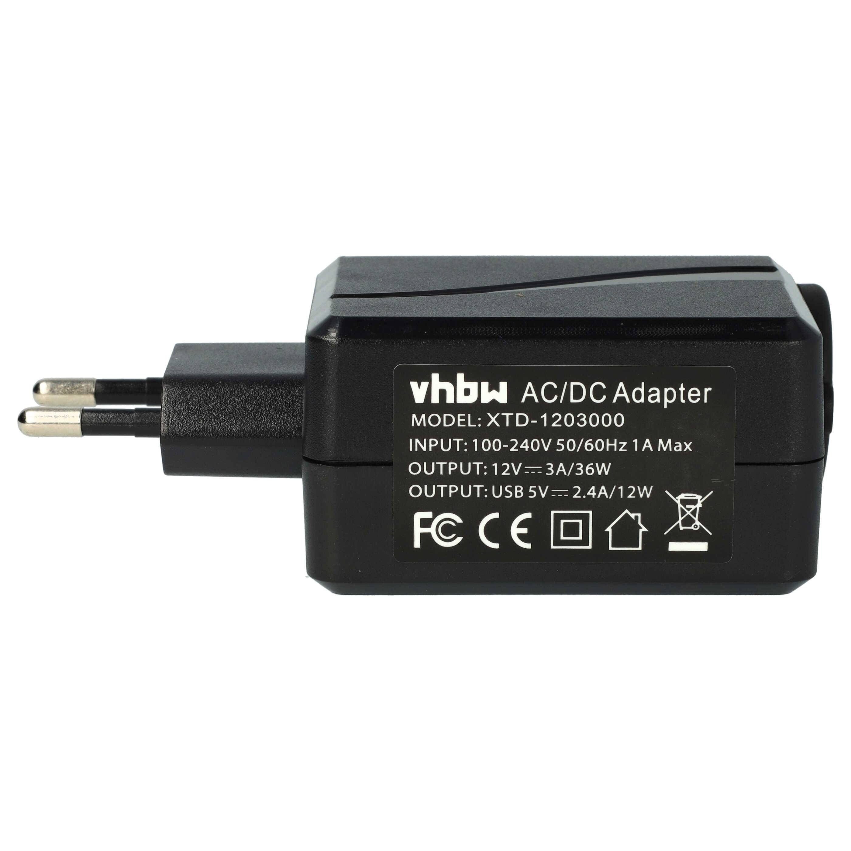 vhbw 12 V KfZ-Anschluss Adapter auf 220 V | Spannungswandler 3000 mA für Boardnetz Ladekabel, Ladegeräte-1