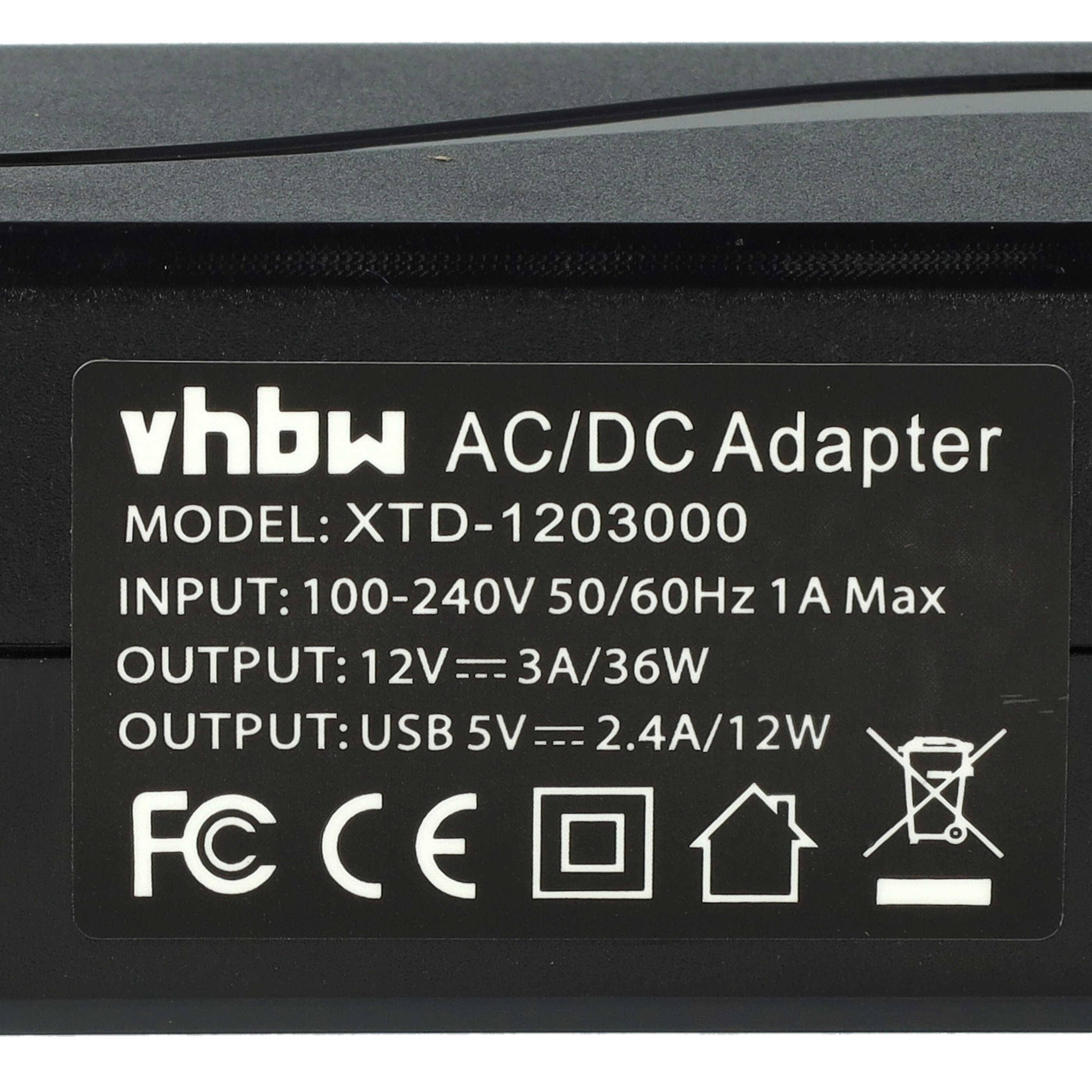 vhbw 12 V KfZ-Anschluss Adapter auf 220 V | Spannungswandler 3000 mA für Boardnetz Ladekabel, Ladegeräte-4