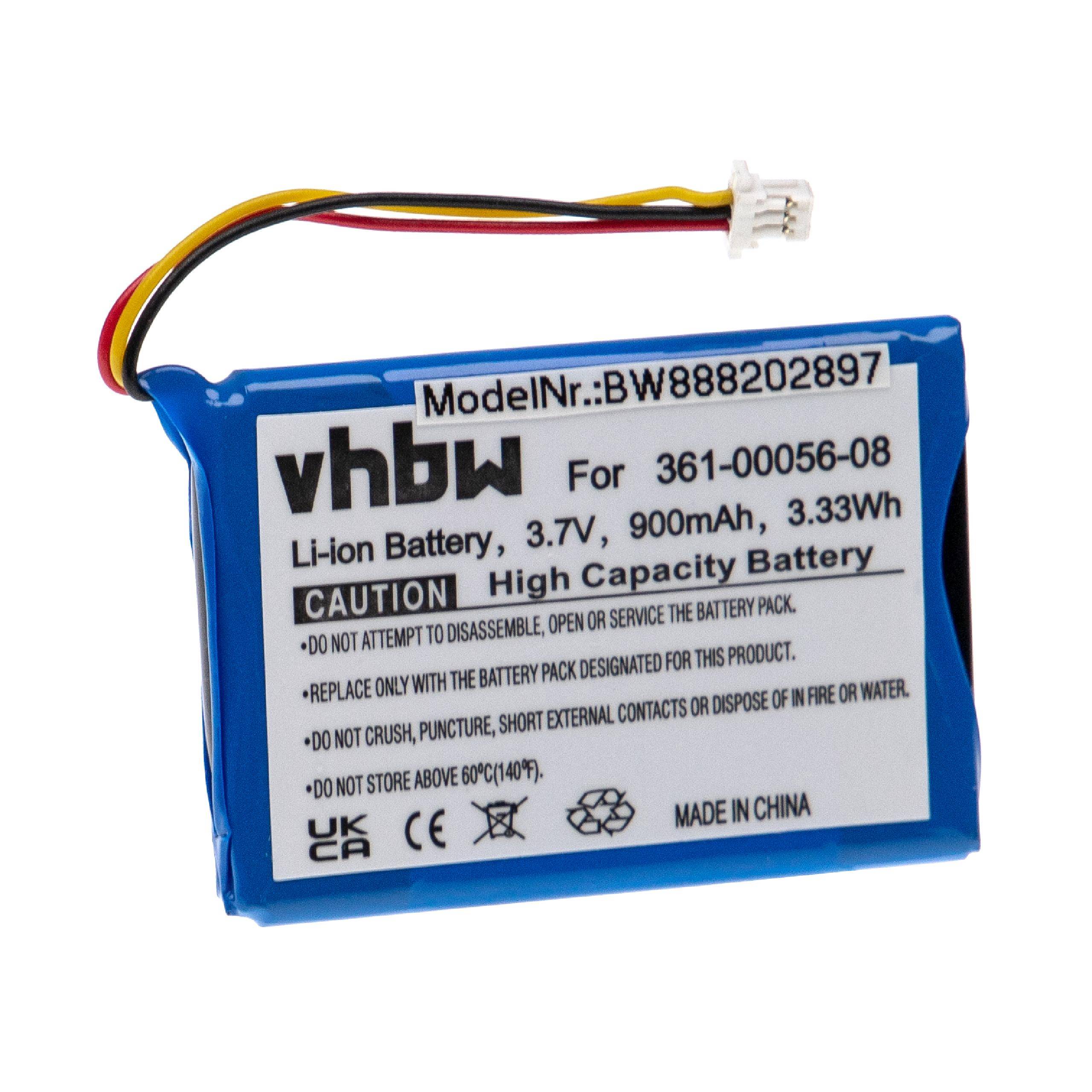 vhbw Akku Ersatz für Mitac Mio 1ICP6/35/51 | 523450A1 für GPS Navigation Navi (900mAh, 3,7V, Li-Ion)-0