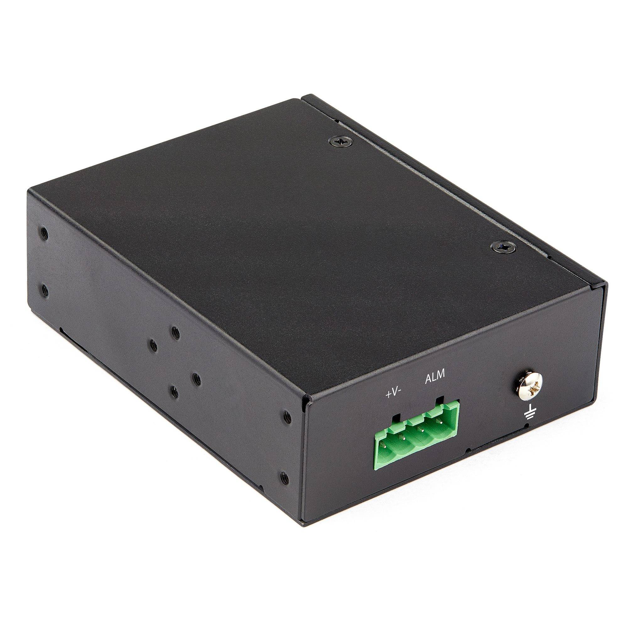 PoE + Industrial Media Converter 60W - Medienkonverter LWL Kupfer - Singlemode-/-3