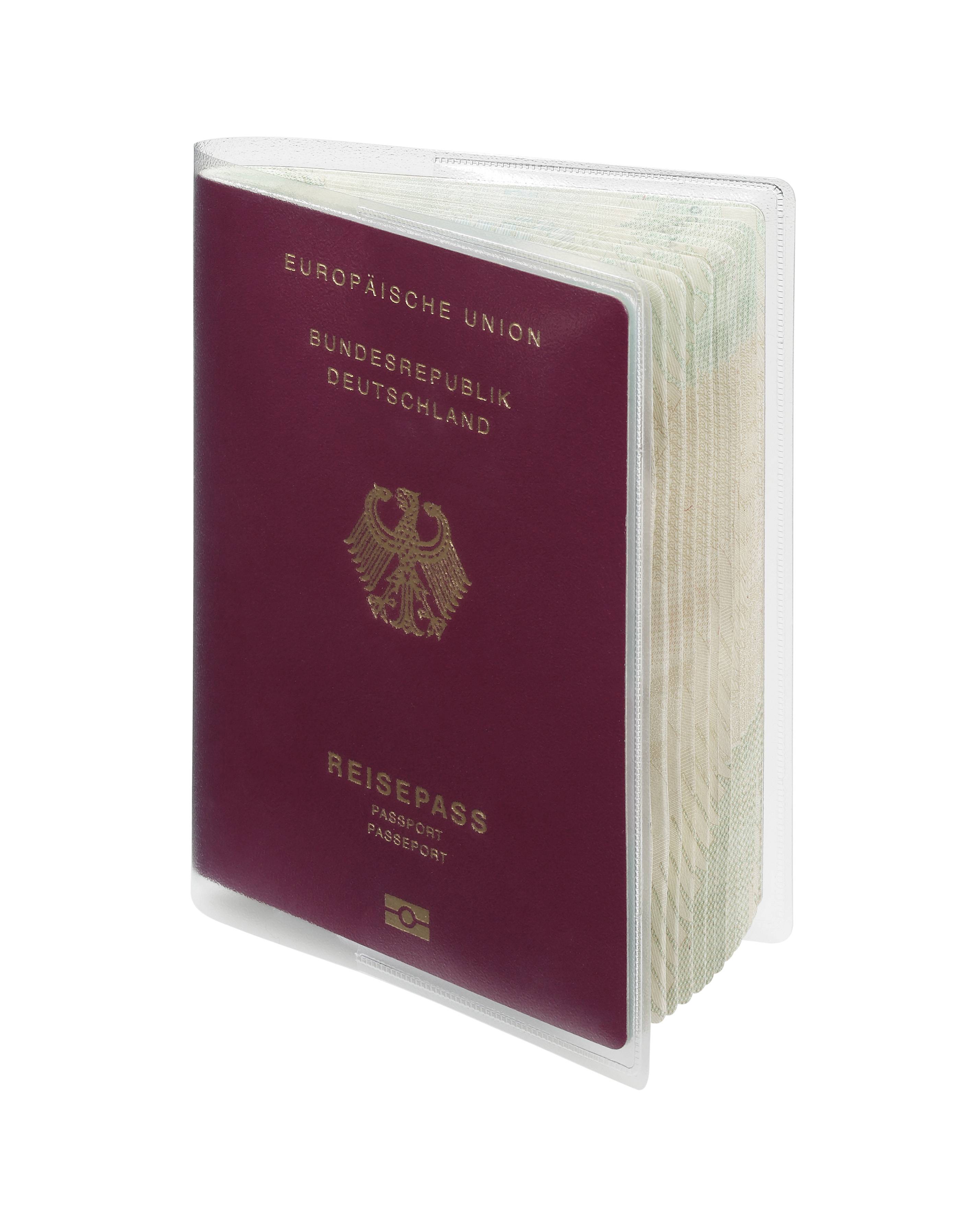 Ausweishülle, Kartentasche, Sammelhülle Reisepasshülle Doppelhülle-2