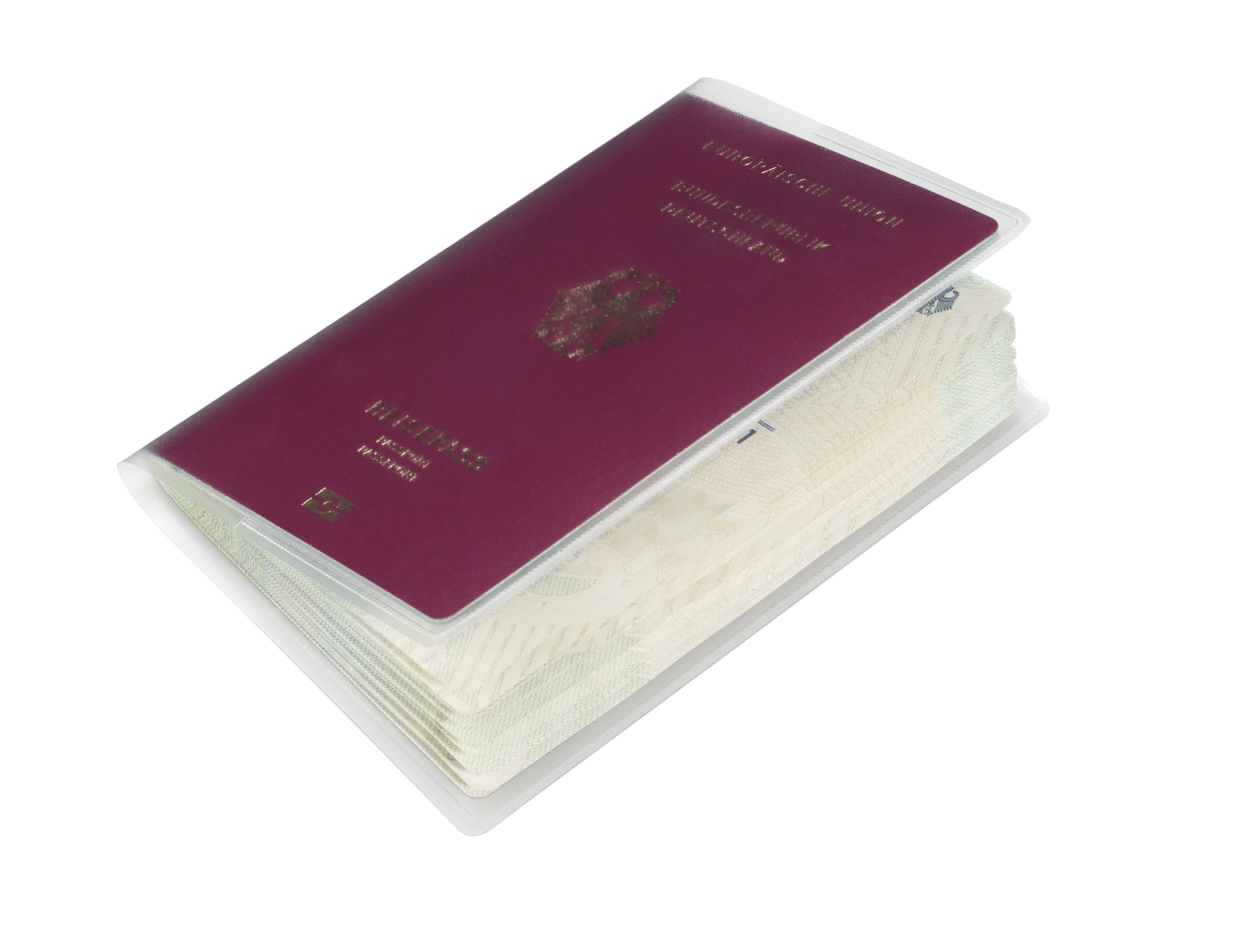 Ausweishülle, Kartentasche, Sammelhülle Reisepasshülle Doppelhülle-3
