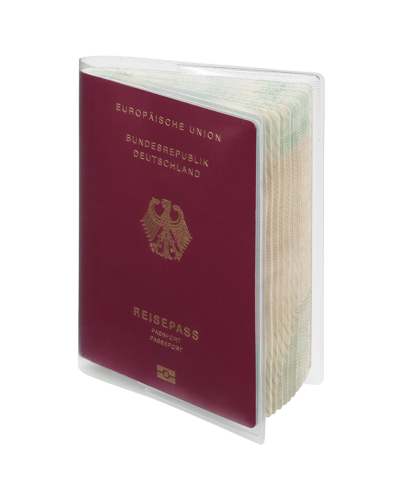 Ausweishülle, Kartentasche, Sammelhülle Reisepasshülle Doppelhülle-4