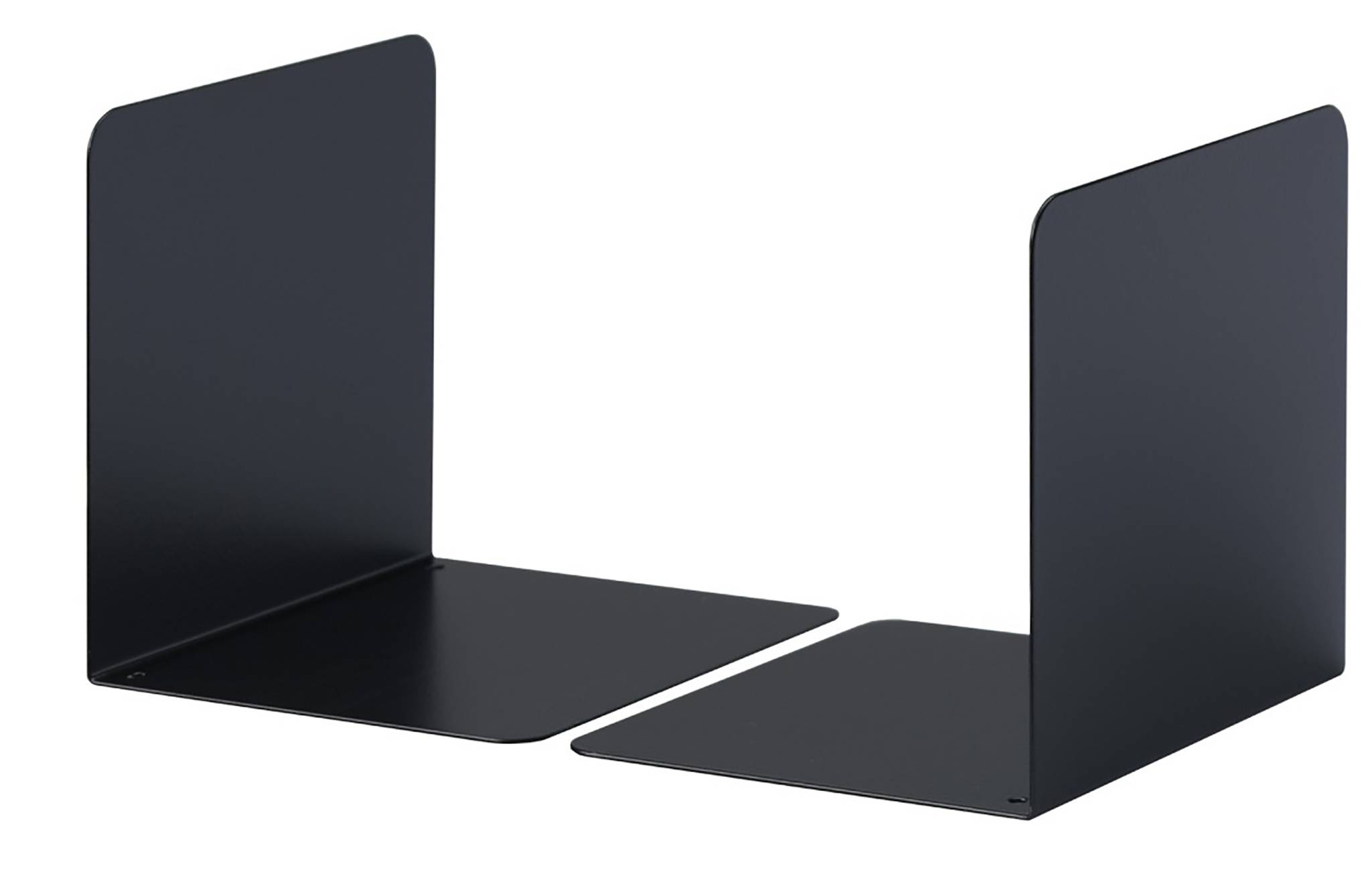 Buchstützen S HxBxT 123x130x123mm schwarz VE=2 Stück-2