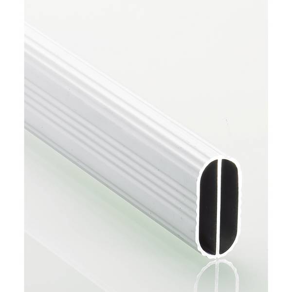 Rohr,9079590,ov.,L3000mm,silber,eloxiert