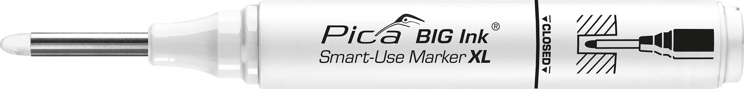 Pica-Marker BIG-Ink Marker XL weiß 170/52-2