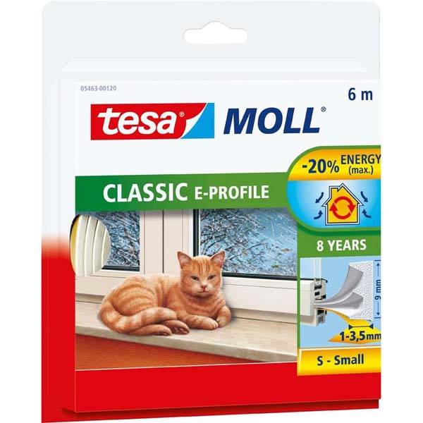 E-Profil-Dichtung weiß 10m:9mm tesa 5445-0