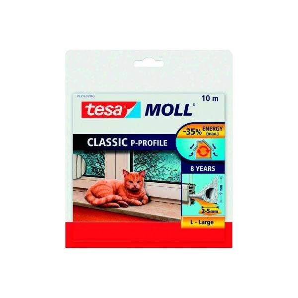 P-Profil-Dichtung weiß 10 m:9mm tesa 5395-0