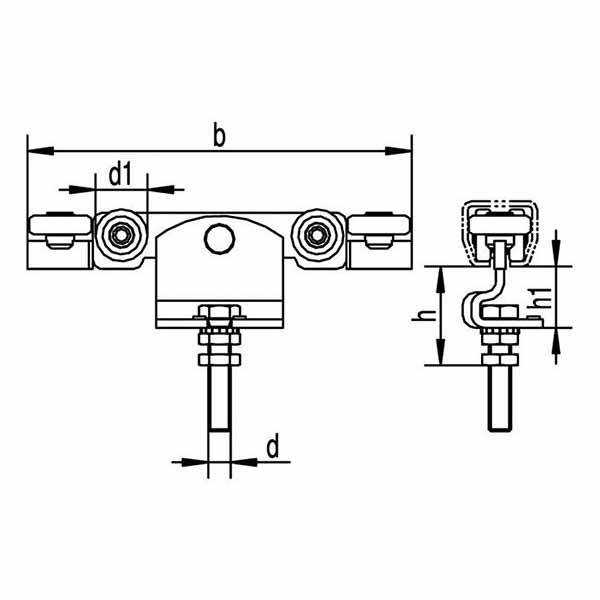 HELM 391 EL Rollapparat M12x60, elektrisch-2