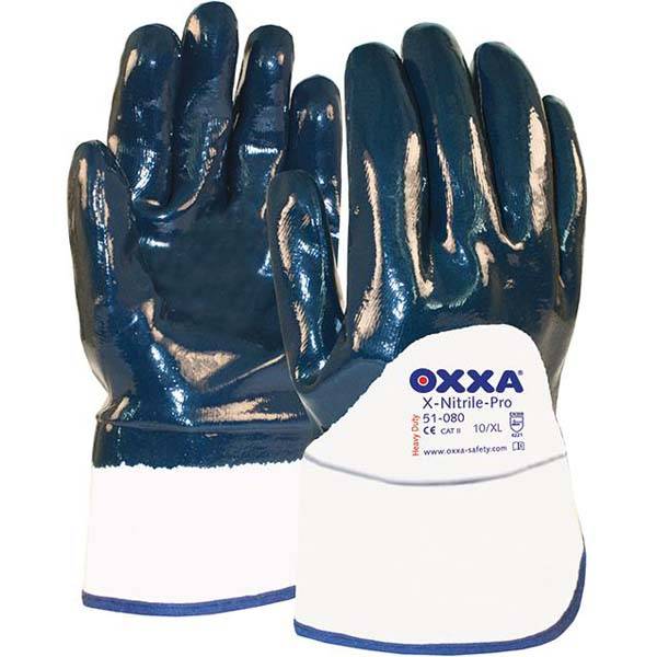 OXXA Handschuh Nitrile-Pro 51-080 blau/weiß Gr. 10 (XL)-0