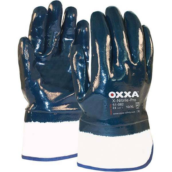 OXXA Handschuh Nitrile-Pro 51-082 blau/weiß Gr. 10 (XL)-0