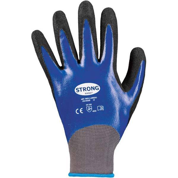 Strickhandschuh Laredo, Nitril, Gr.10-0