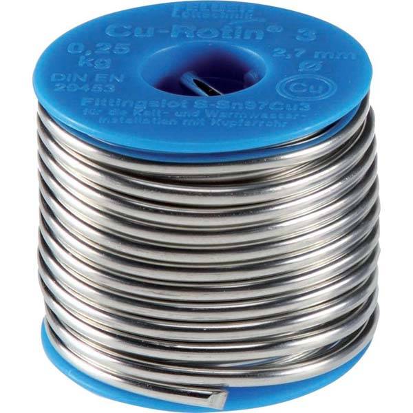 Fittingslot Cu-Rotin3 S-Sn97Cu3 250 g