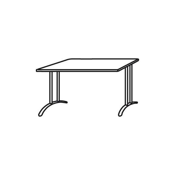 Schreibtisch Buche 1200x800 mm-1