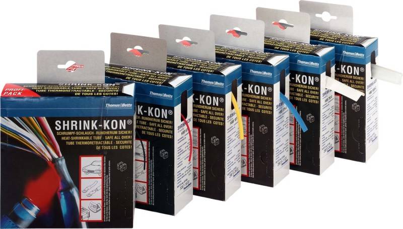 TUB Schrumpfschlauch schwarz HSB375 9,5x4,7x0,30mm Box a 6,50m-0
