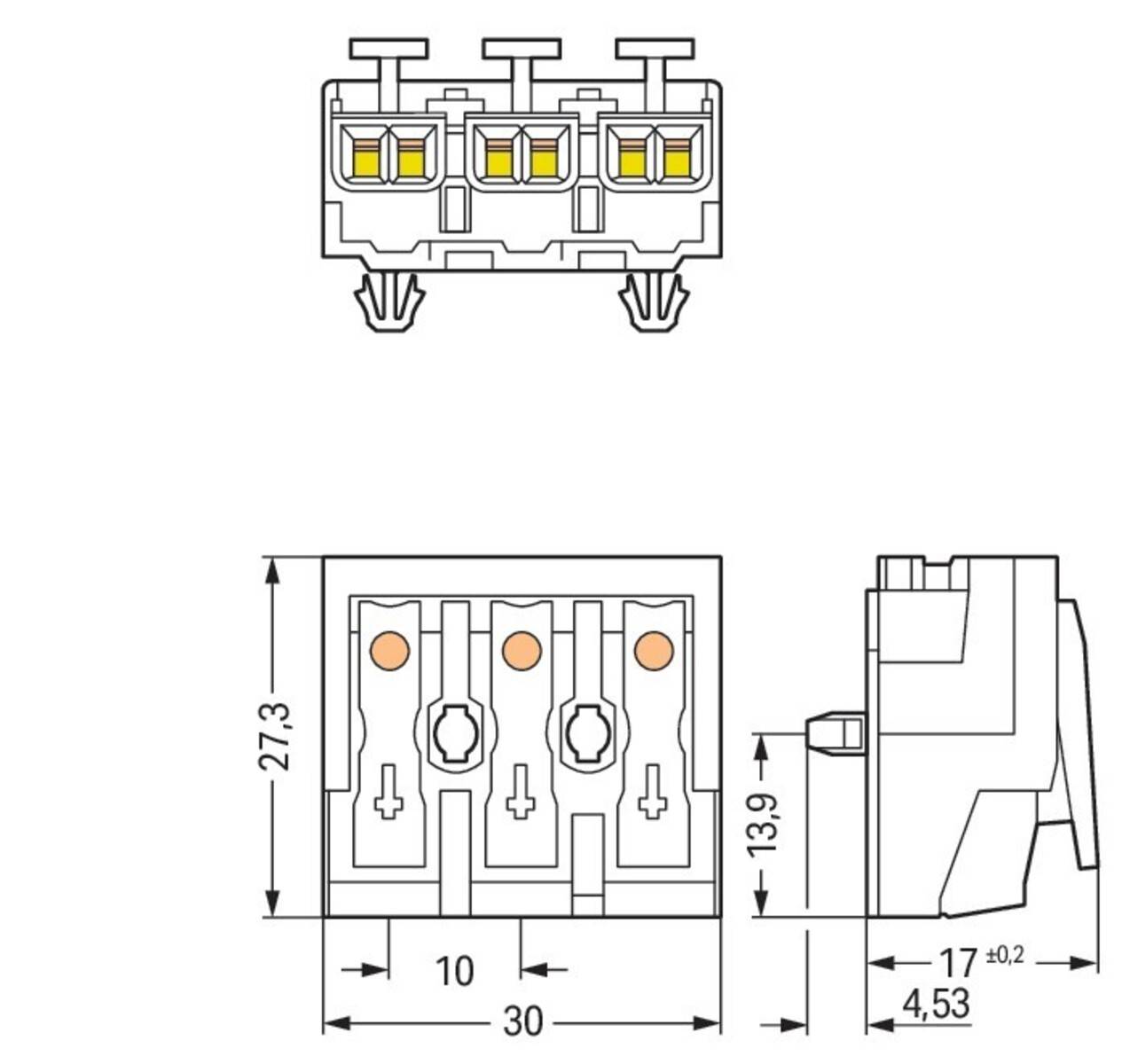 WAGO GmbH & Co. KG Netzanschlussklemme 294-5013-1