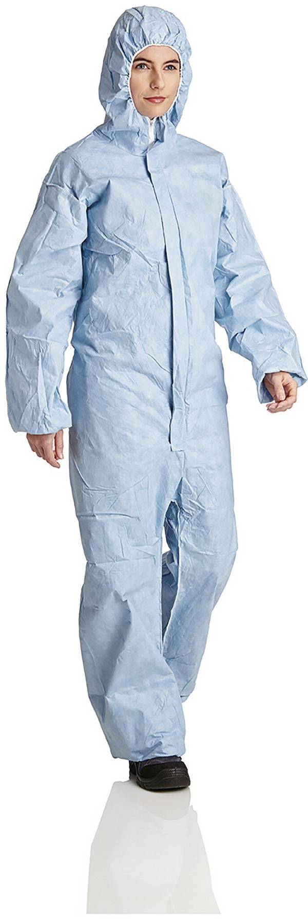 Pyrolon® XT-Schutzoverall, blau-grau, Größe XL