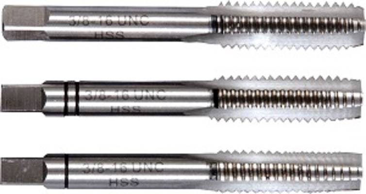 Handgewindebohrer, metrisch, DIN 352, DIN 2181, Feingewinde M20 HSS, 2- teilig 18,5 mm 1,5 mm-0