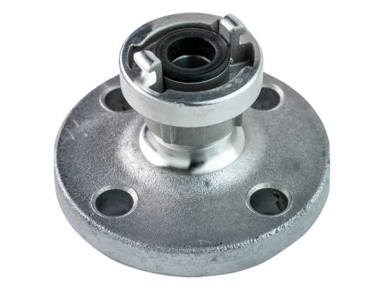 Storz- Übergangsstück auf Flansch, AL, DN 65 75-B 89,0 mm 16 bar-0