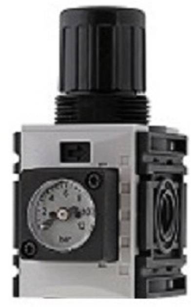 Druckregler, Futura, 1000 l/min, Baureihe 0, mit durchgehender Druckversorgung, PA 66 GF60 Kompakt, 16 bar-0