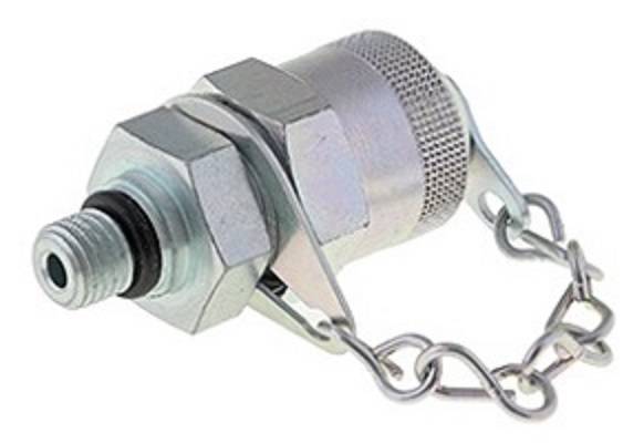 Messanschluss, M 16 x 2, Schraubkupplung mit HD- Verschraubung, 53,0 mm M 12 x 1,5 ST 315 bar Rohr 6,0 mm-0