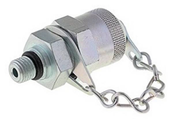 Messanschluss, M 16 x 2, Schraubkupplung mit HD- Verschraubung, 53,0 mm M 12 x 1,5 ST 315 bar Rohr 6,0 mm